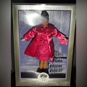 Mattel Audrey Hepburn breakfast at Tiffany’s, pink princess fashion dress